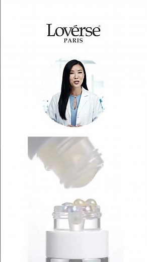How duo-pearl technology developed in the Loverse Paris Anti-aging serum
