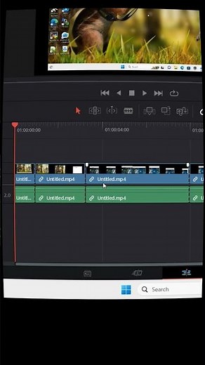 how to merge (join) clips in davinci resolve