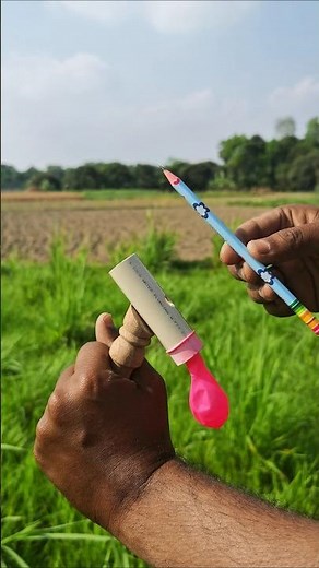 Most Accurate DIY Pencil Shooter! 🎯💥 #WaitForImpact