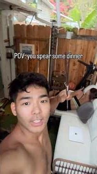 POV: you fight off 3 sharks so you can eat dinner #catchandcook #spearfishing #hawaii