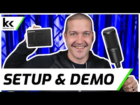 Elgato Wave XLR & Audio Technica AT2020 | Setup & Demo