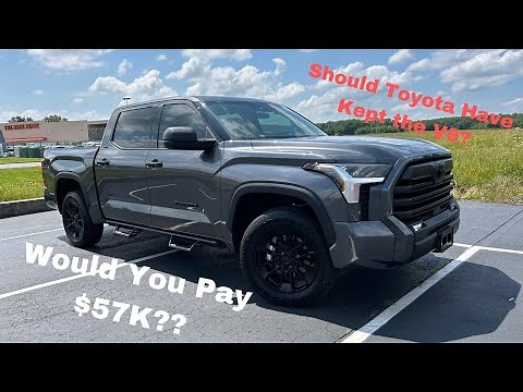 2023 Toyota Tundra SR5 3.4TT POV Test Drive & Review