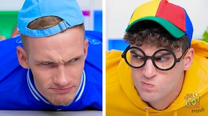 9.5K views · 77 reactions | Manger Sans Les Mains VS à Une Main VS à Deux Mains || Le Défi Alimentaire par 123GO! CHALLENGE | 123 GO Challenge French | Facebook