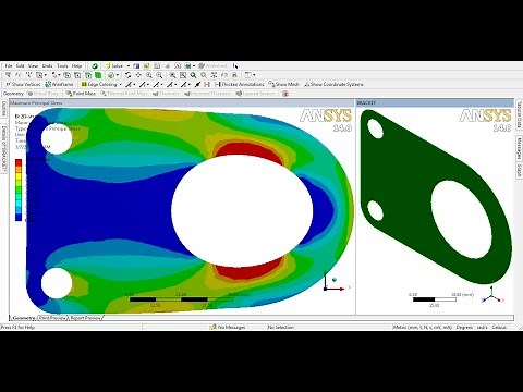 ANSYS Plain Stress | 2D Analysis in Workbench | GRS |
