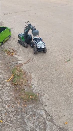 rc offroad tubruk rc excavator#shorts #automobile #excavator #toys