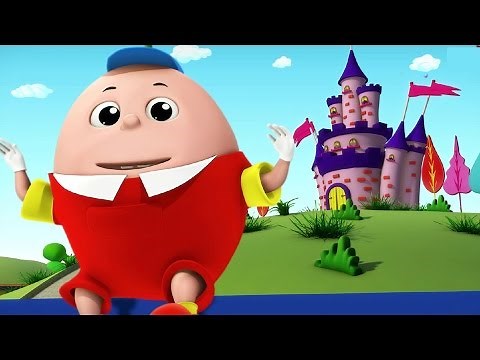 Humpty Dumpty Sat On A Wall | Nursery Rhymes | Kids Songs | 3D Rhymes