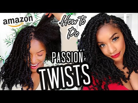 How to Easy Passion Twists | Spring Twist for Beginners! #SaveYourEdges