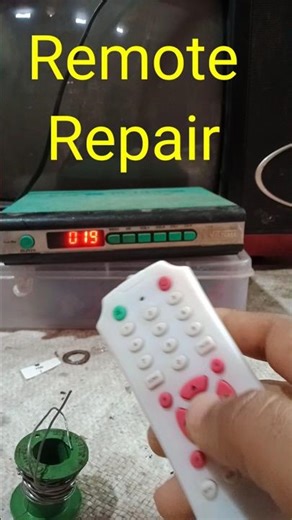 Remote Repair DD FREE DISH SETUP BOX | dth remote not working problem