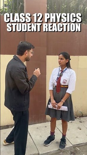 Tough or Easy? 🤯 Class 12 Physics Board Exam Student Reactions #class12 #infinitylearn
