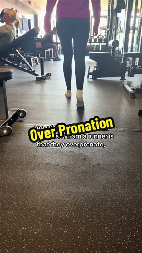 A runner who over pronates need to focus on mobility and stability into internal rotation. Over pronation does NOT mean you need orthotics or you 100% will get injured #overpronation #pronation #footpain #footexercise #runningtips
