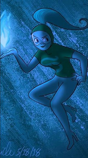 BLAZESTONE I feel natural with this superheroine because He gets angry and sets fire to anything.