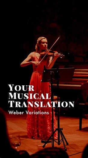 Classical music can have a sense of humor, and a great one too. At the end of his Variations, Weber focuses on the duality between urgency and playfulness. Weber reminds us that the greatest emotional displays happen in the face of contrast, using loudness and speed to drive us to a complete silence before that last playful note. To learn more about contrast, urgency, and suspense, check out my last Musical Translation video! Celebrating over 200 years of Carl Maria von Weber’s genius. Today mar