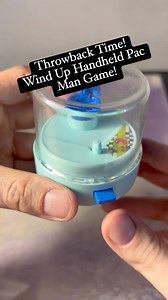 In a time before handheld video games we used these for entertainment 🤌 #pacman #retrotoys #retrogames #80snostalgia #winduptoys #nostalgia #80stoys | CPJ Collectibles