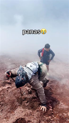 MELEPUH 😱 TEKTOK GUNUNG SOPUTAN! 🥵 #pendaki #gunung #tektok #pendakigunung #soputan