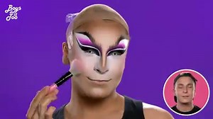 113K views · 712 reactions | This drag queen SLAYS with her makeup transformation! | Beauty Studio | Facebook