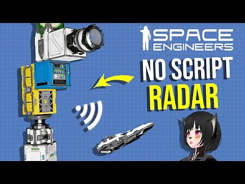 Scriptless Long-Range Radar is Possible Now, Space Engineers Automatons Beta