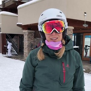 “We are so excited to be here,” says Big Sky resident Lauren Knox. Opening day at Big Sky Resort drew happy skiers ready to work up an appetite for Thanksgiving dinner. | Explore Big Sky