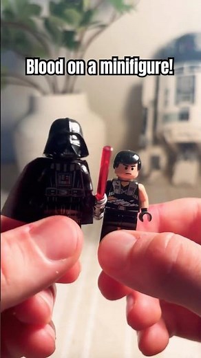 Starkiller! One of Lego’s few mini figures with printed blood