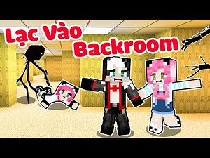 REDHOOD 24 HOURS LOST IN THE WORLD OF BACKROOMS IN MINECRAFT*REDHOOD RESCUE THE CAT FROM THE PE M...