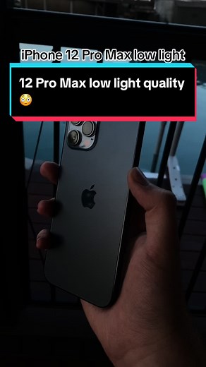 iPhone 12 Pro Max Low Light Video Quality Test