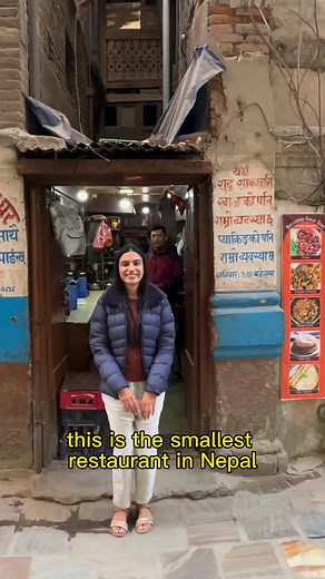 🌎 Smallest restaurant in the world #food | Himynameispriya