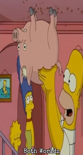 🐷Classic Simpsons moments. Homer and Spider Pig (Simpsons Movie) #shorts #funny #viral #fyp