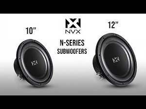 NVX N-Series v2 Car Audio Subwoofers | NSWv2