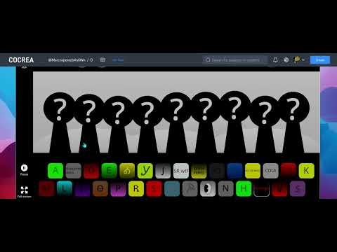 SII YA DISPONIBLE EN COCREA WORLD SUPER MEGA CRACK cherokee alphabet lore band pero es incredibox.