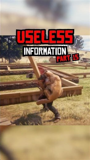 Useless Facts About Red Dead Redemption 2 - PART 15