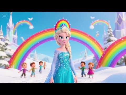 Frozen: The Rainbow Quest | Elsa’s Magical Journey Begins! ❄️🌈✨