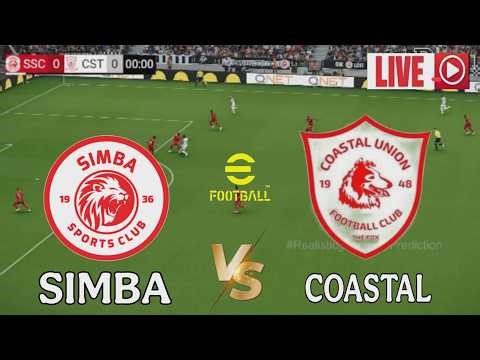 🎮 Simba vs Coastal Union | NBC Premier League 2026 | Today's Match Simulation PES 2021