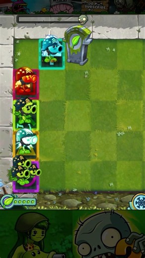 PvZ2 - 5 Mega Pea vs Arena PF Grave (Plant Food Test!) #Shorts #pvz #pvz2 #pvz2gameplay