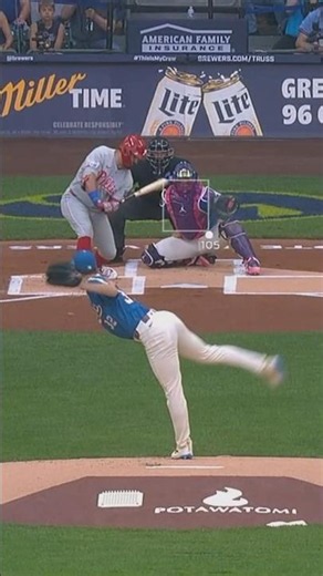 Jacob Misiorowski Throws the Fastest Pitch Ever by a Starter at 104.5 mph to Strike Out Schwarber!