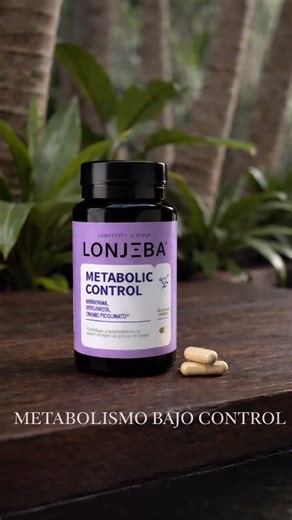 LONJEBA on Instagram: "METABOLISMO BAJO CONTROL. Muy pronto. LONJEBA METABOLIC CONTROL. LONJEBA ✨Más vida cada día✨ #metabolismo #picoteo #longevidad #berberina #controlglucosa"