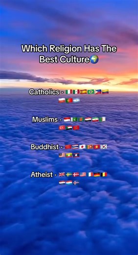 Which Religion Has The Best Culture #religion #catholic #muslim #buddhism #culture | Infinite Light II
