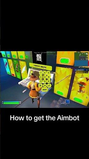 How to get the Aimbot in 1v1 with every gun