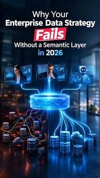 Why Your Enterprise Data Strategy Fails Without a Semantic Layer in 2026 | DynamoLogic Solutions.