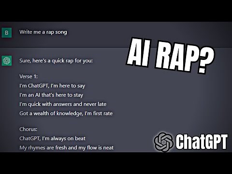 Using ChatGPT To Write A Rap Song