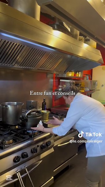 Moment conseils et fun avec le chef du comptoir