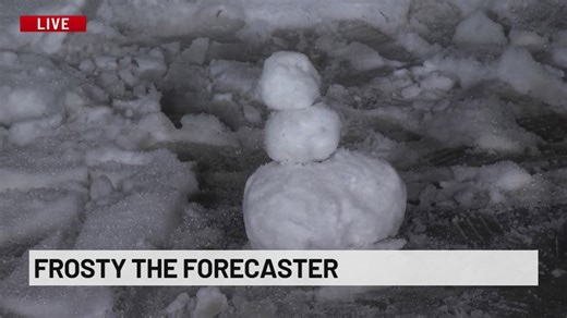 Weather live shot
