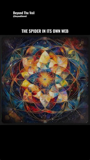 1.4K views · 45 reactions | The Spider in Its Own Web… Ancient wisdom describes karma as a spectacular web we create every moment. This web is made of memory—from learning to eat to navigating complex social situations. Its purpose is not to trap you, but to make life easier by automating countless actions so you don’t have to think about every little thing. It’s a system designed for efficiency and freedom. | Creative Creature | Facebook