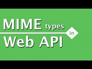 WebAPI Interview Questions & Answers | How we specify MIME type?