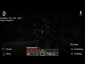 Just chilling playing Minecraft