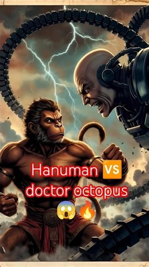 Hanuman 🆚 doctor octopus fight 😱🔥#epicfight #hanumanji