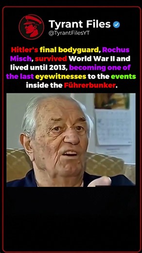 When the Last Man Beside Hitler Told His Story 📖⚔️