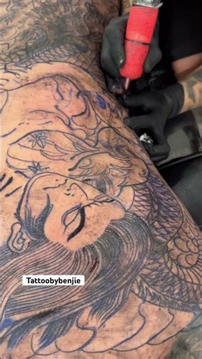 Yakuza tattoo full body suit