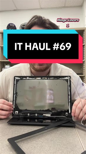 While we were enjoying our weekends…. A Chromebook was at war and severely lost….Let that sink in. 😔#IT #middleschool #chromebooks #fyp #technology