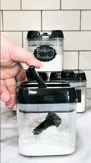 Organize your pantry with these airtight containers
