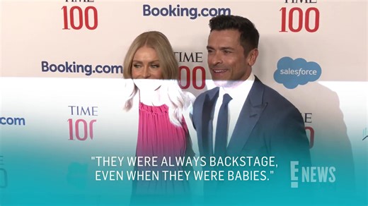 Kelly Ripa and Mark Consuelos, who announced they left their 'Live' studio in the Upper West Side of Manhattan after 37 years, are now in a temporary space. | E! News