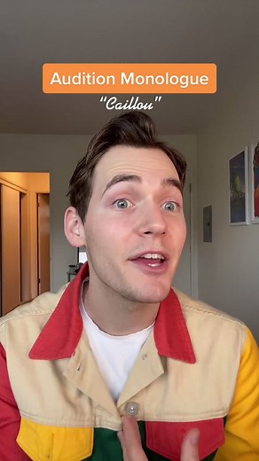 Audition Monologue for 'Caillou' | Comedy Video